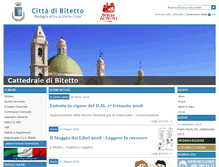 Tablet Screenshot of comune.bitetto.ba.it